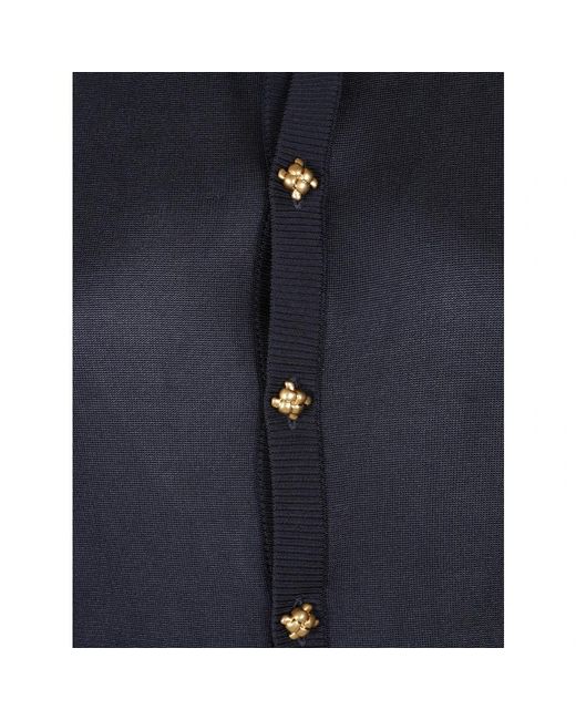 Bottega Veneta Blue Cardigans