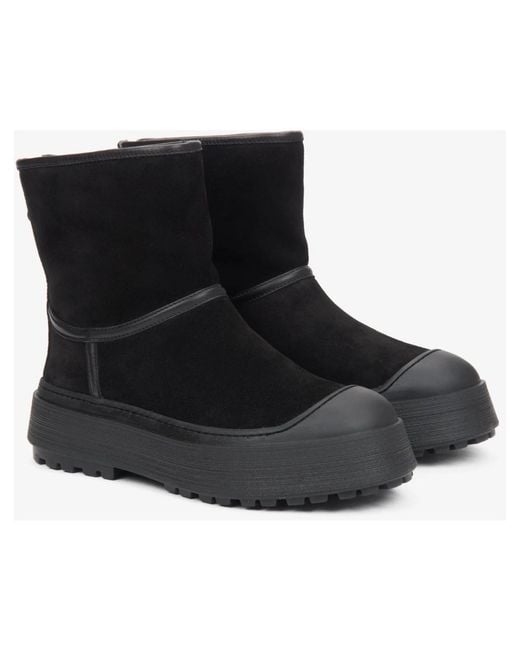 ESTRO Black Winter Boots