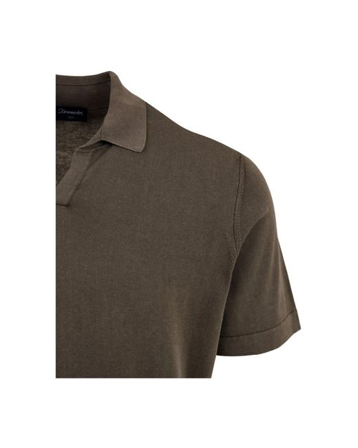 Drumohr Green Polo Shirts for men