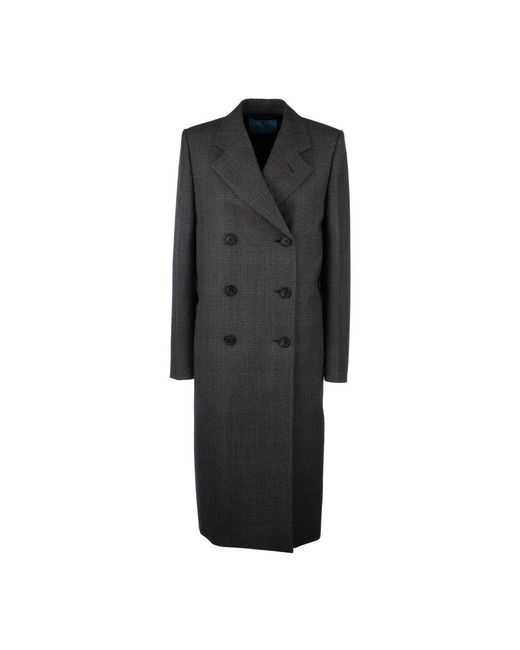 Prada Jassen ,Blauw ,Cappotti in het Black