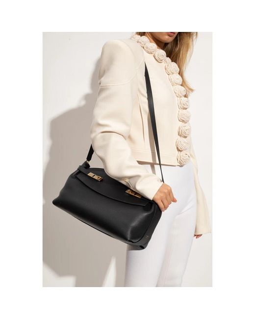 Ferragamo Black 'hugo' schultertasche