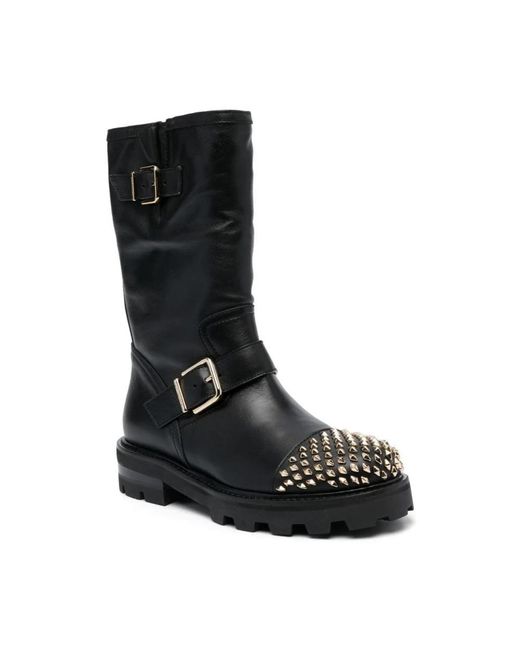 Jimmy Choo Black High Boots