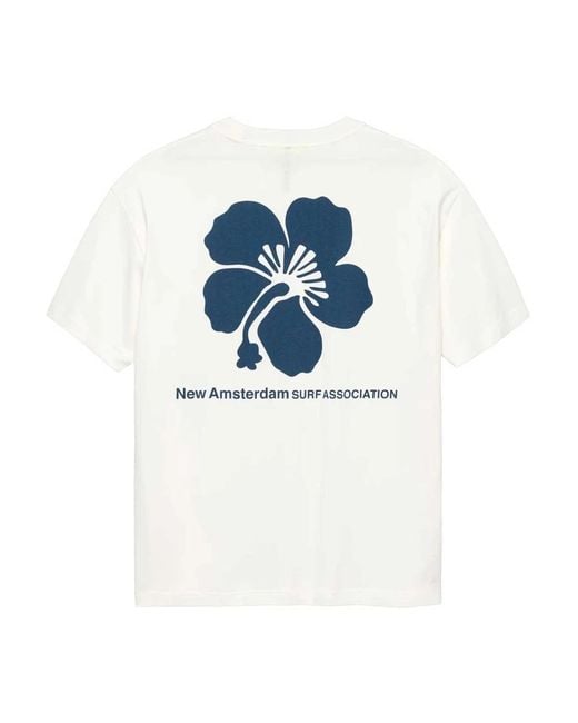 New Amsterdam Surf Association White T-Shirts for men