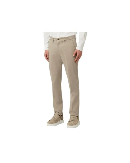 Harmont & Blaine Natural Slim-Fit Trousers for men