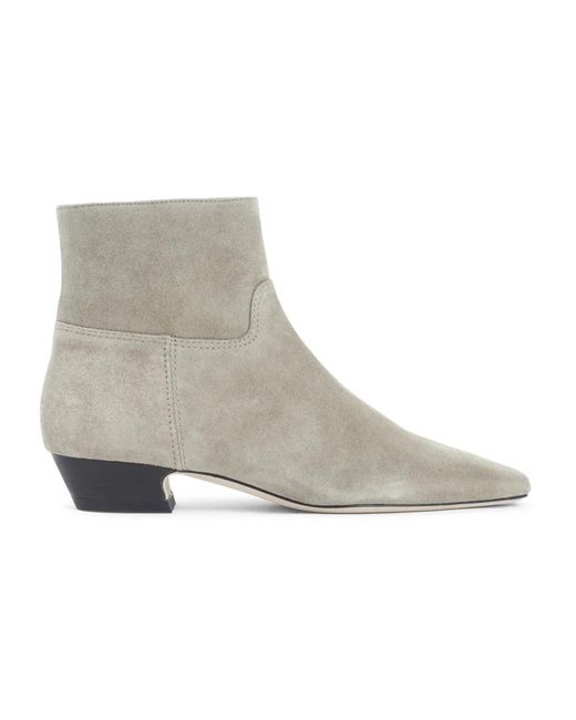 Stuart Weitzman Gray Stassi Zip Bootie