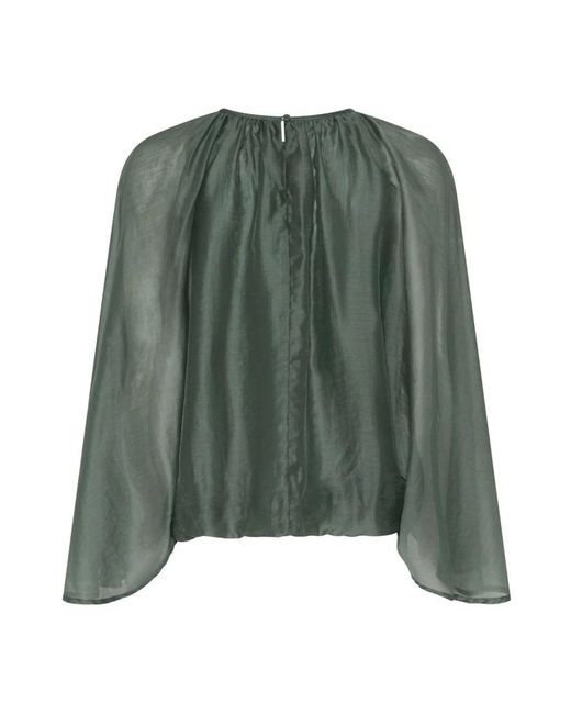 Blouses Bruuns Bazaar de color Green