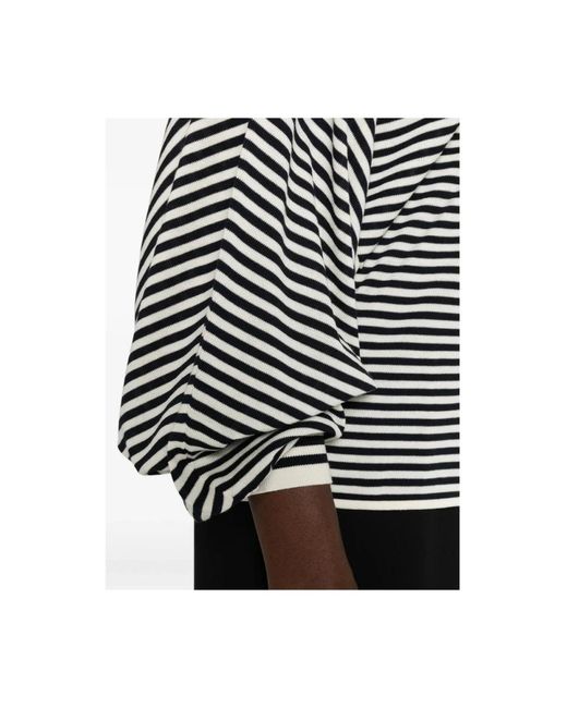 FRAME Black Round-Neck Knitwear
