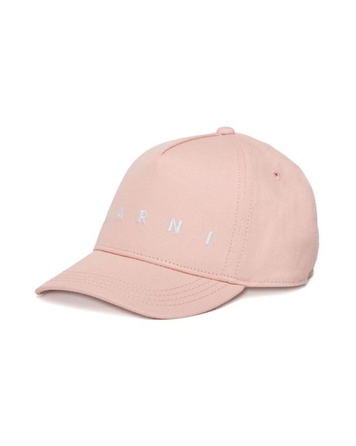 Marni Pink Caps for men
