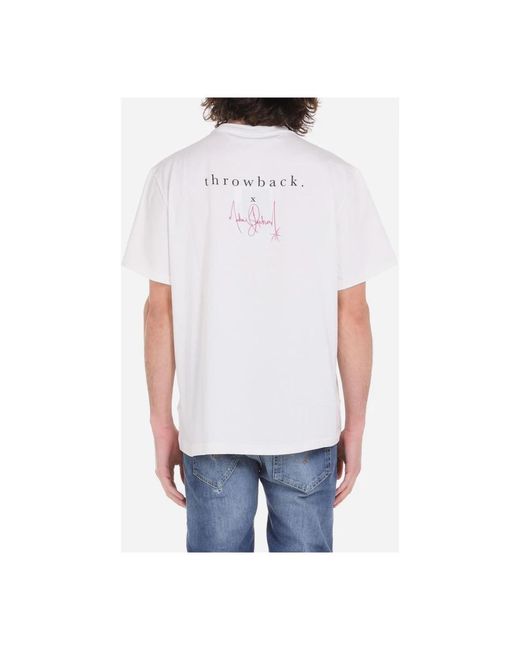 T-Shirts di Throwback. in Blue da Uomo