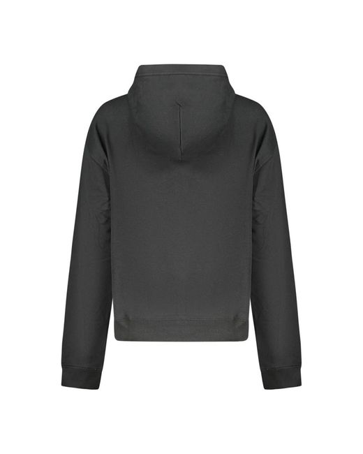 Hoodies Converse de color Black