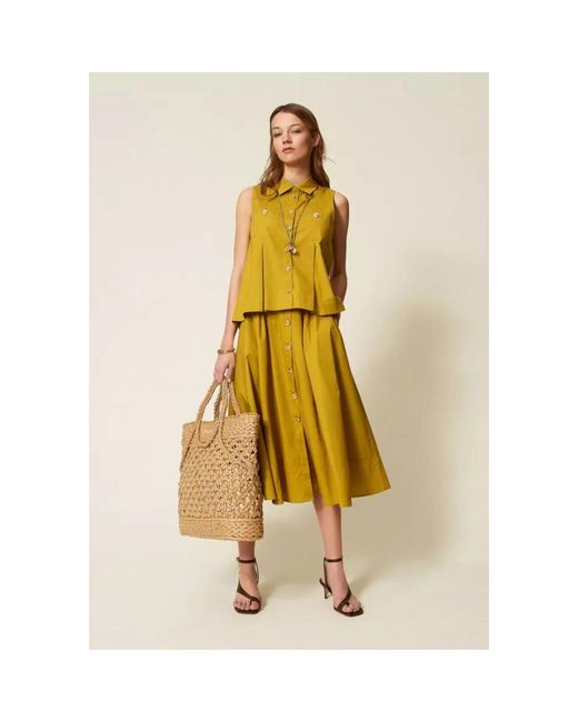 Twinset Yellow Shirts