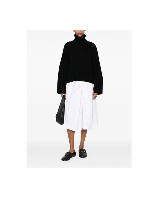 Soft Goat Black Cashmere Knitwear