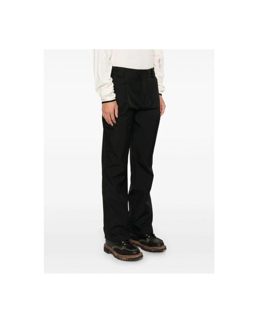 GR10K Black Straight Trousers for men