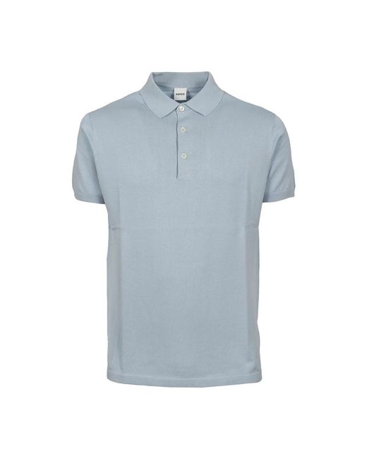 Aspesi Blaues Poloshirt Klassischer Stil in Blue für Herren