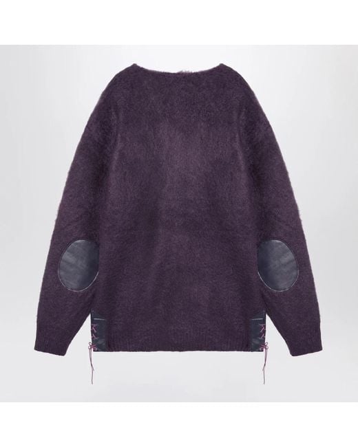 Needles Cardigans in het Purple voor heren