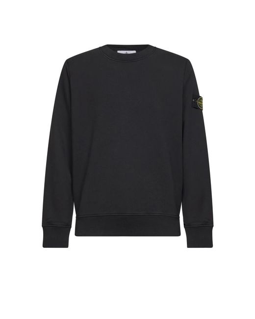 Stone Island Black Sweatshirts for men