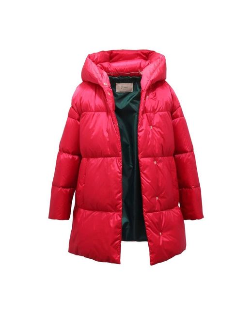 Herno Red Globe Daunenjacke Mit Piumino