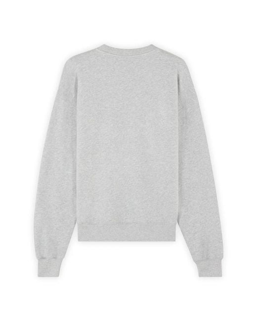 Maison Kitsuné Gray Sweatshirts