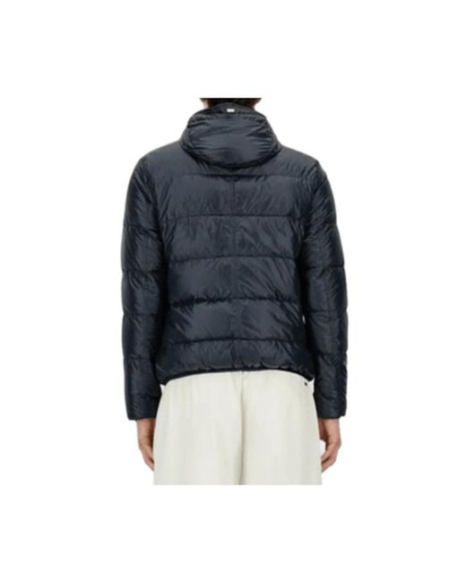 Herno Blue Down Jackets for men