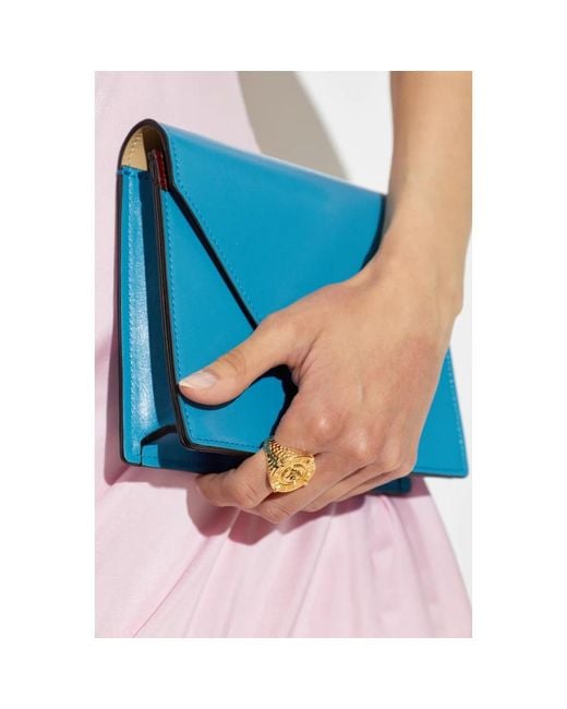 Rings di Versace in Metallic