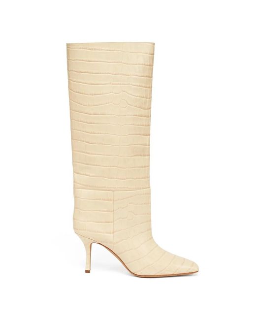 Heeled Boots di MVP WARDROBE in Natural