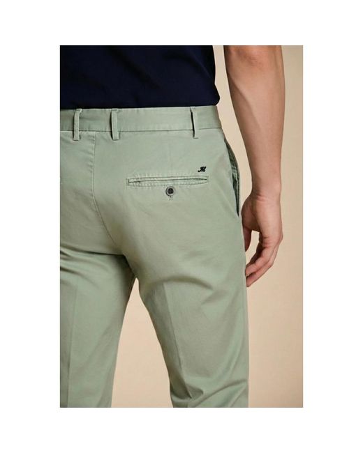 Mason's Green Chinos for men