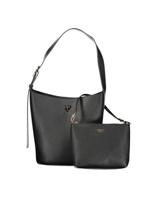 Guess Black Shoulder Bags