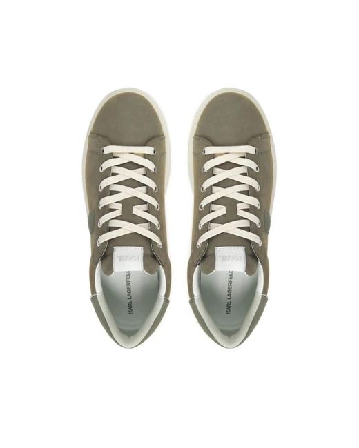 Karl Lagerfeld Green Sneakers for men