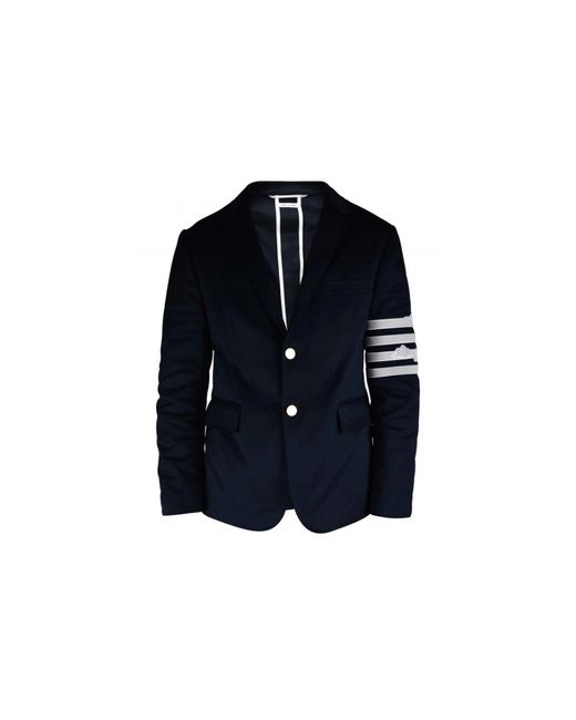Thom Browne Kostuums ,Blauw ,Tweed Tweedelig Pak in het Black voor heren