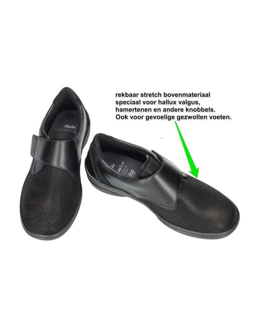 SOLIDUS Black Maike Ballerinas