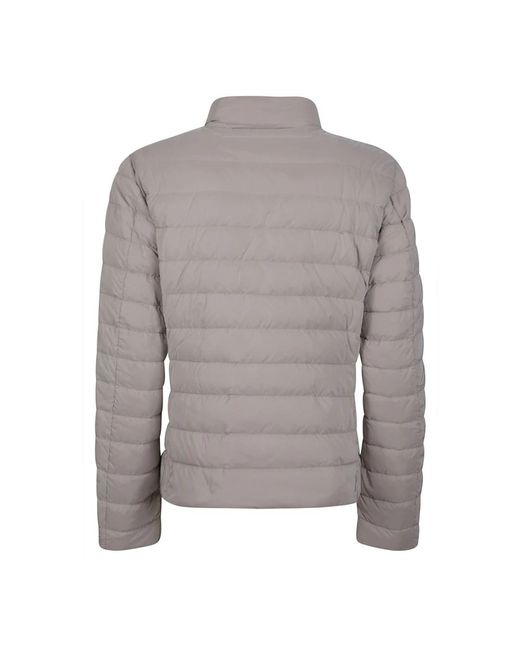 Moorer Jassen ,Grijs ,Polyester Grijze Winterjas Italiaans Gemaakt in het Gray