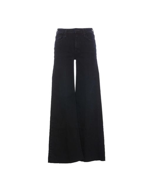 Mother Black Flare Jeans