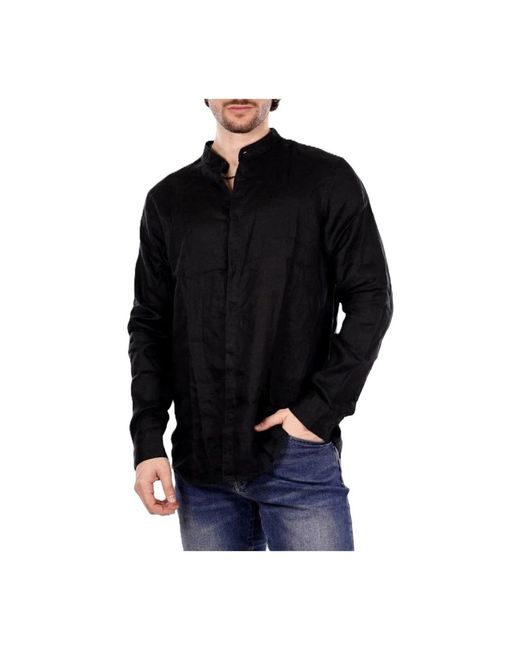 ARMANI EXCHANGE Black Casual Shirts for men