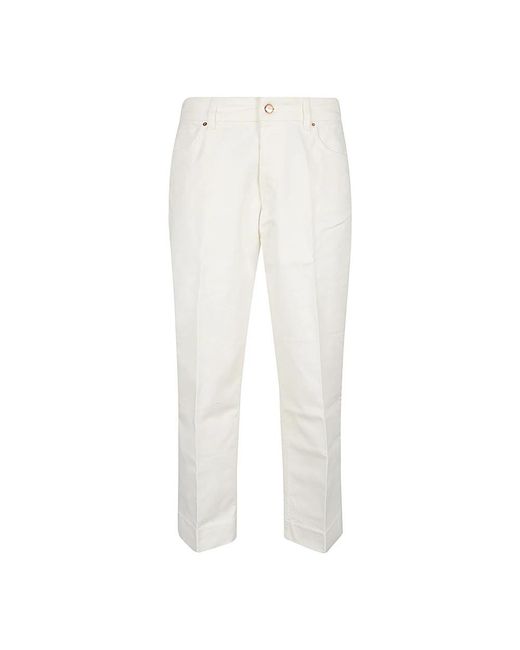 Don The Fuller White Cropped Jeans