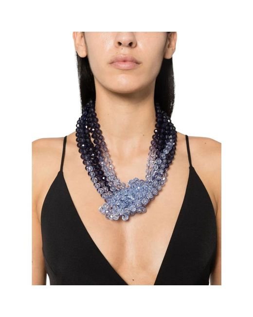 Accessories > jewellery > necklaces Emporio Armani en coloris Blue