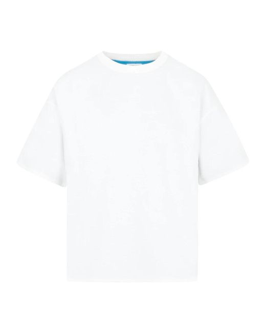 Double layered t-shirt di Bottega Veneta in White