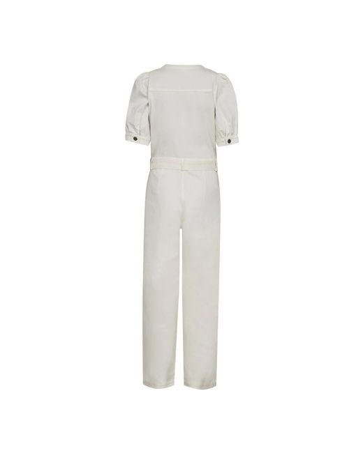 co'couture White Jumpsuits