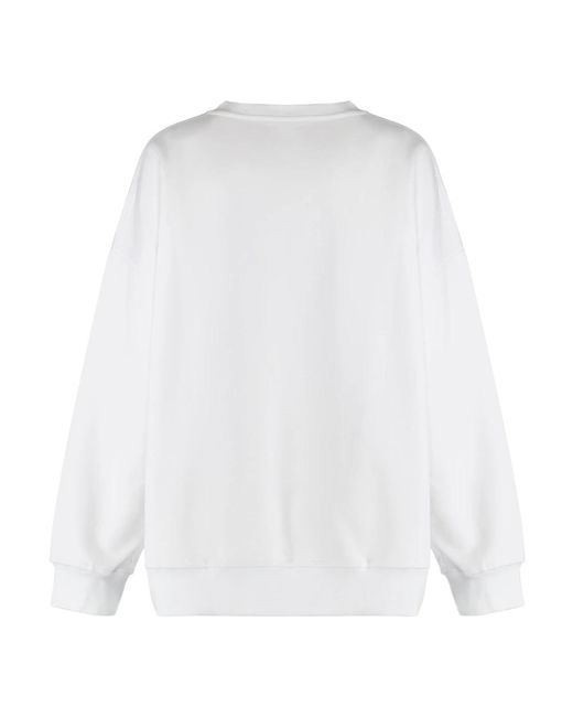 McQueen White Sweatshirts