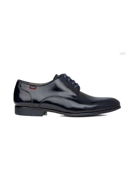 Callaghan Klassischer lederschuh in Blue für Herren
