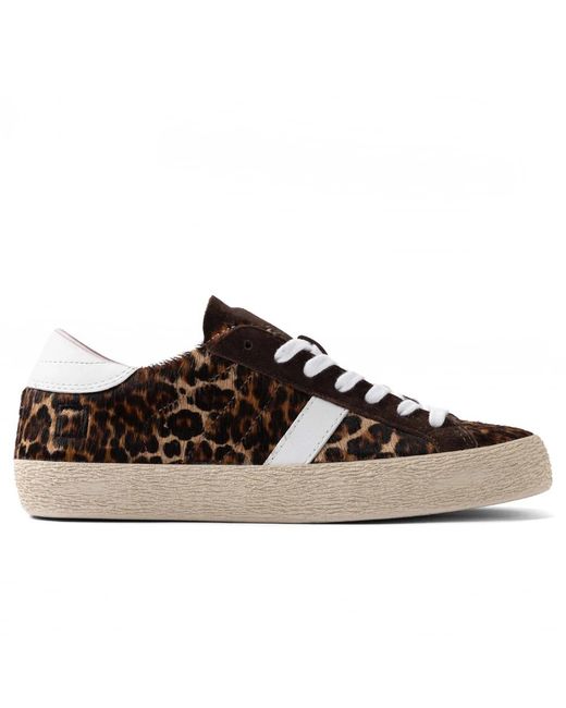 Date Brown Sneakers