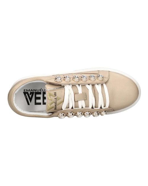 Emanuélle Vee Natural Sneakers