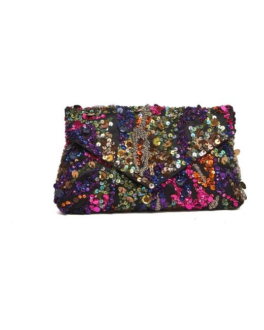 Dries Van Noten Red Clutches