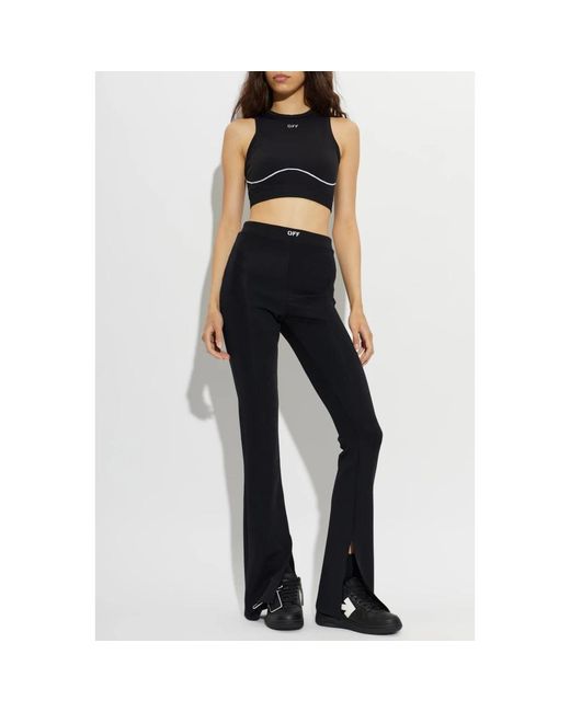 Off-White c/o Virgil Abloh Black Sleeveless Tops