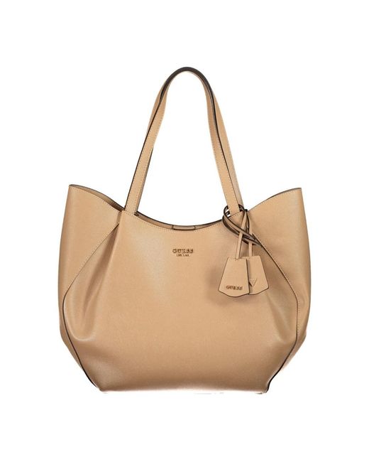 Guess Natural Shopping Bags