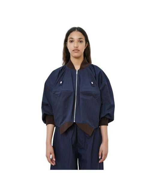 MEIMEIJ Blue Bomber Jackets
