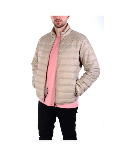 Down Jackets EA7 de hombre de color Natural