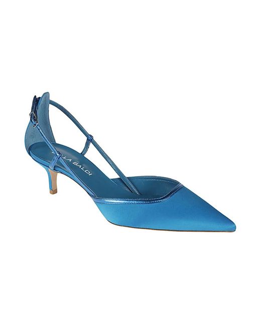 Lella Baldi Blue Pumps