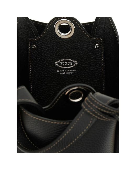 Tod's Black Shopping Bags