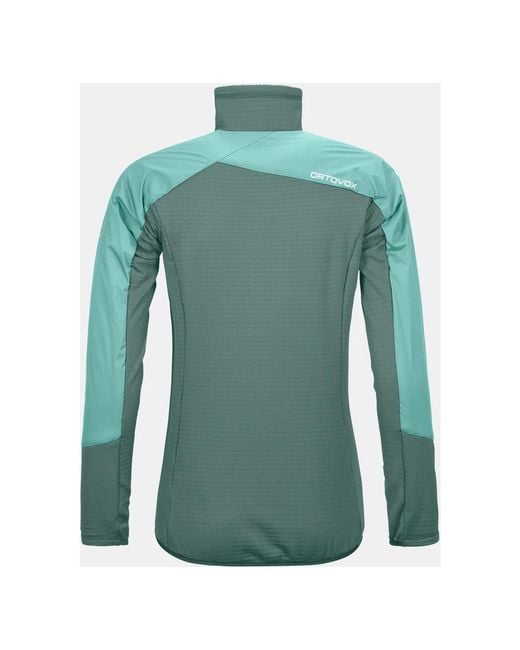 Ortovox Fitness ,Grijs ,Wol Westalpen Swisswool Hybr Jkt in het Green