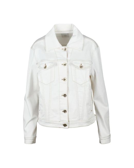 Eleventy White Jacke
